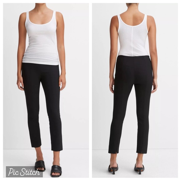 Vince Pants - Vince stitch front seam ponte legging